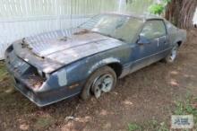 1984 Chevy Camaro, Vin# 1G1AP87H5EN194800, Showing 49,271 miles. Title marked exceeds mechanical