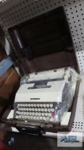 Montgomery Ward Escort 66 typewriter with case