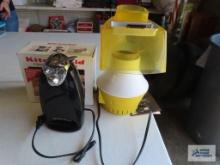 KitchenAid mixer, electric can opener and popcorn maker