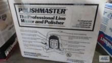 Polish Master waxer/polisher with polishing bonnets