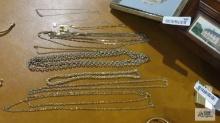 Costume jewelry necklaces