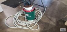 Garden hose, bucket, and hose accessories