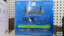 Linksys Wireless-G Broadband router, new in box