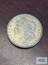 1921 Morgan one dollar coin