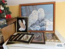 ASSORTED OWL PRINTS