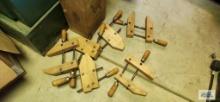 Jorgensen medium wood clamps and box