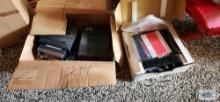 General Electric full 40 channel CB radio new in box, Hendik 235 CB radio, and IDI 8 track player