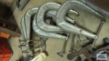 Pony number 246 heavy duty C clamps