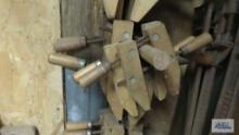 Jorgensen medium and small wood clamps