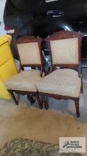 Pair of antique chairs