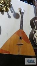 Balalaika stringed instrument