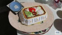 Turkey platters, Wedgwood plate,...etc