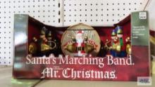 Santa's...Marching Band animated figurines