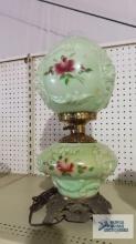 Gone with the wind style floral lamp