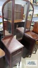 Antique mahogany vanity