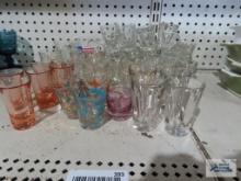 Shot glasses and tumblers