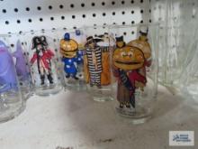 Assorted McDonald's glasses