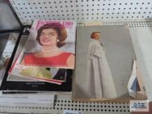 Vintage magazines and Montgomery Ward catalog