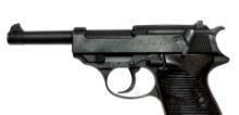 German WWII 1944 Walther "ac 44" Straight Line P38 9mm Semi-Automatic Pistol