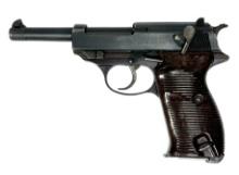 Excellent German WWII 1945 Walther "ac 45" Straight Line P38 9mm Semi-Automatic Pistol