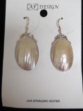 Sterling Silver Pearl Earrings