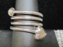 Sterling Silver Wrap Ring