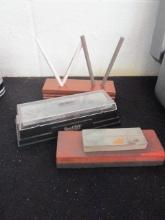 Knife Sharpeners, Wet Stone and Buck Knife Honing Kit