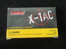 X-TAC 5.56 65 Grain Ammunition