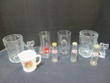 Collection of Advertising Glass - Coca-Cola, Pepsi, 7-Up, Esso, Jaws