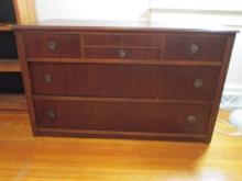 Vintage Mahogany 4 over 2 Chest