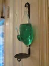 Weather Glass with Metal Drop Catcher