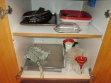 Cookie Sheets, Tupperware Marinade Container, Measuring Cups, Apron, etc.