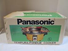 Midcentury Panasonic Tempura-Fondue Cooker in Original Box