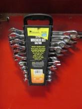 Pittsburgh 22 Piece SAE/MM Wrench Set