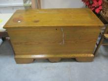 Primitive Pine Blanket Chest