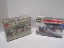 2 New Old Stock Ertl and Revell Racecar Models