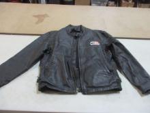 Vintage Harley Davidson Leather Motorcycle Jacket - Size XL