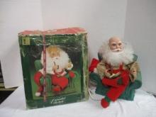 Santa's Best Animated Collectable Santa