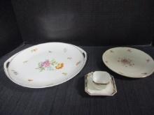 Grouping of Vintage Bavarian Porcelain Dishes