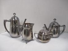 Art Deco Coffee and Tea Service Set