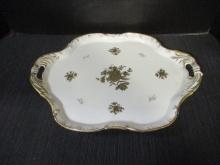 Antique Bavarian Porcelain Tray