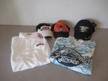 Navy Seals Cap, Racing Caps, San Francisco Giants Polo Shirt, Pepsi-Cola Shirt