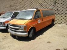 2000 Chevrolet 3500 Express Cargo Van,