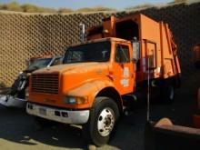 1999 International 4900 S/A Trash Truck,