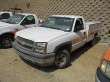 2003 Chevrolet 2500 Utility Truck,