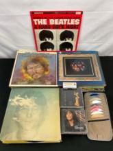 75+ pcs Vintage Music Collection. Vinyl Records & CDs. Jackson Five, The Beatles and More! See pi...