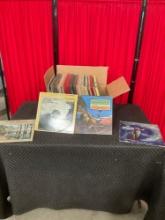 Collection of 50+ Vintage Vinyl Records incl. Walt Disney Fantasia Soundtrack, Duane Allman, & mo...