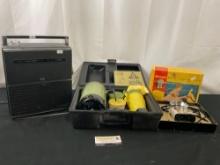 Solid State 8 Band Aircastle Radio & Empire Kettle w/Cup Set + case & Kodak Brownie Starflash Cam...