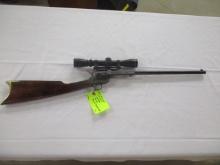 A. Urbeti American Carbine 44-40 revolver w/Luepold scope ser. 111396