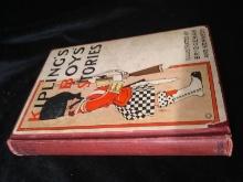 Vintage Children's Book-Kipling's Boys Stories 1800